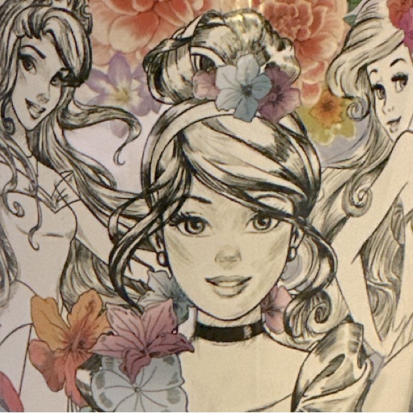 Disney Princesses Animators Clear Glass Mug – 17.5 oz - Picture 12 of 13